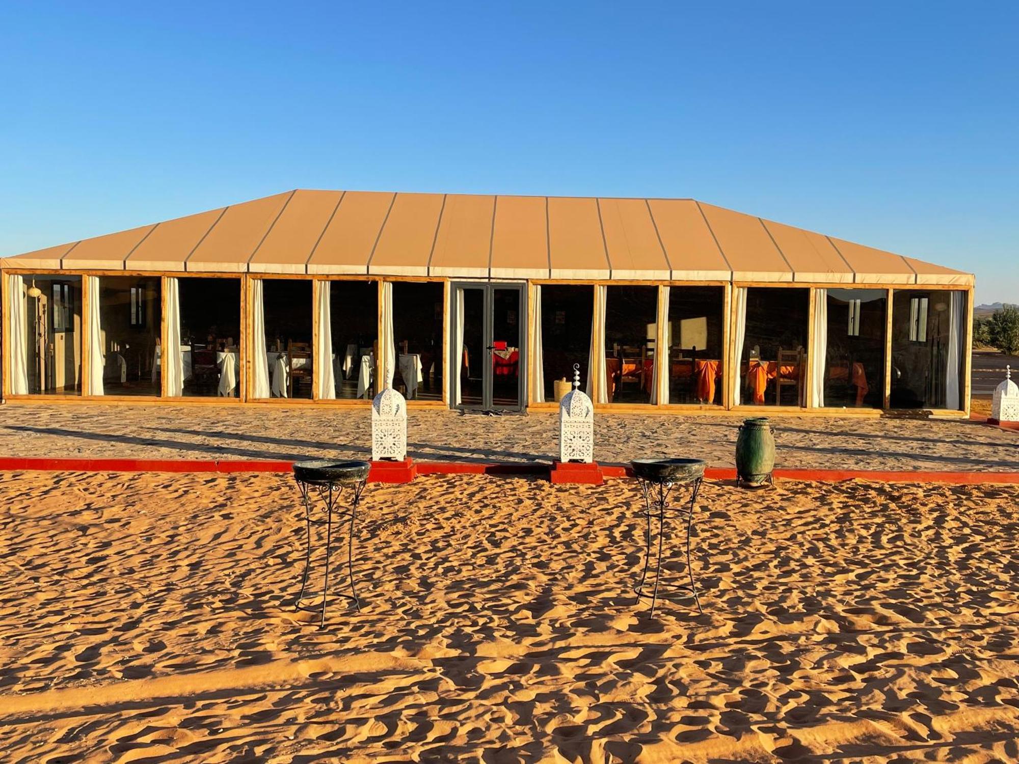 ホテル Luxury Camp Of Dar Morocco メルズーガ エクステリア 写真