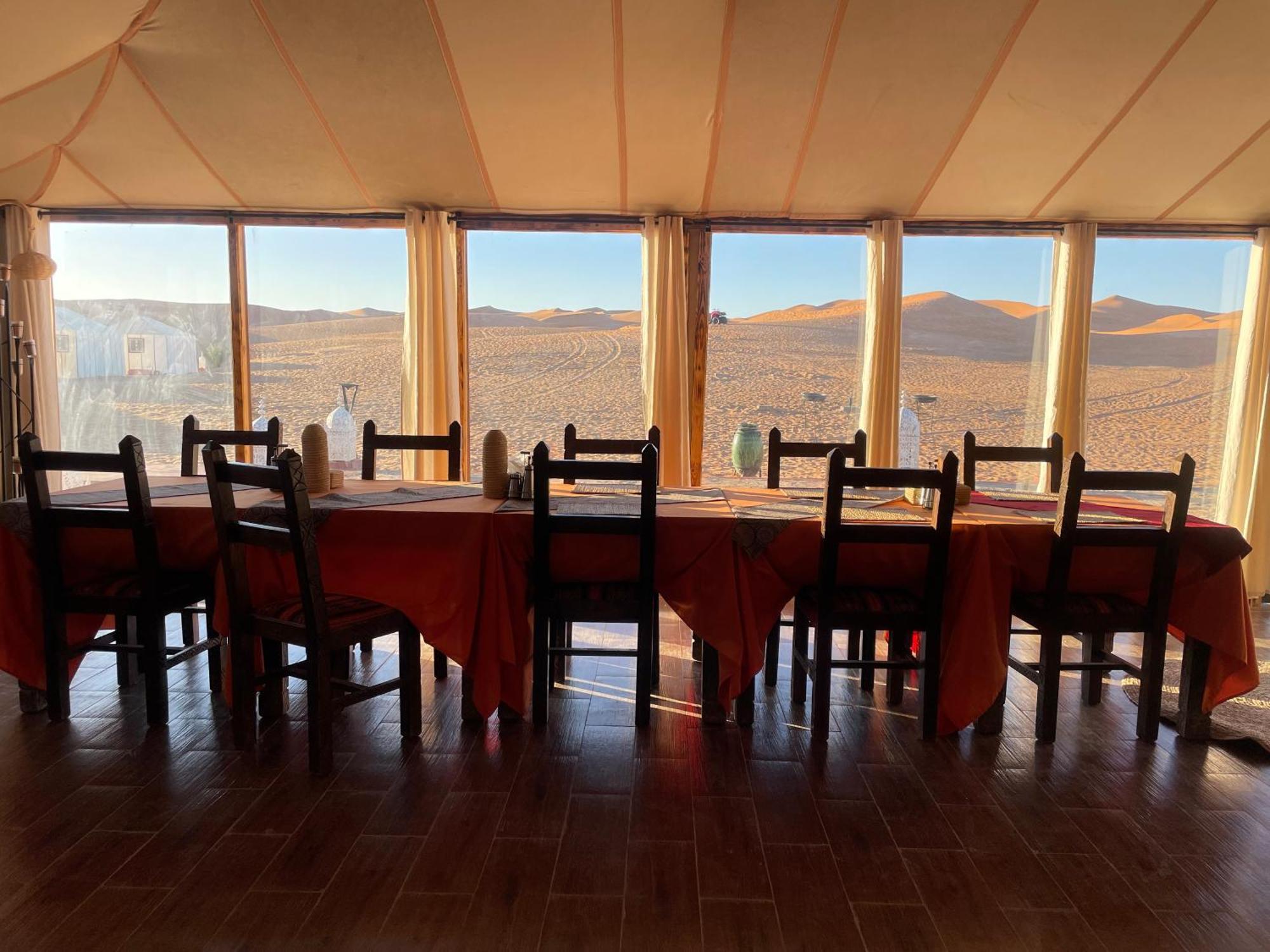 ホテル Luxury Camp Of Dar Morocco メルズーガ エクステリア 写真