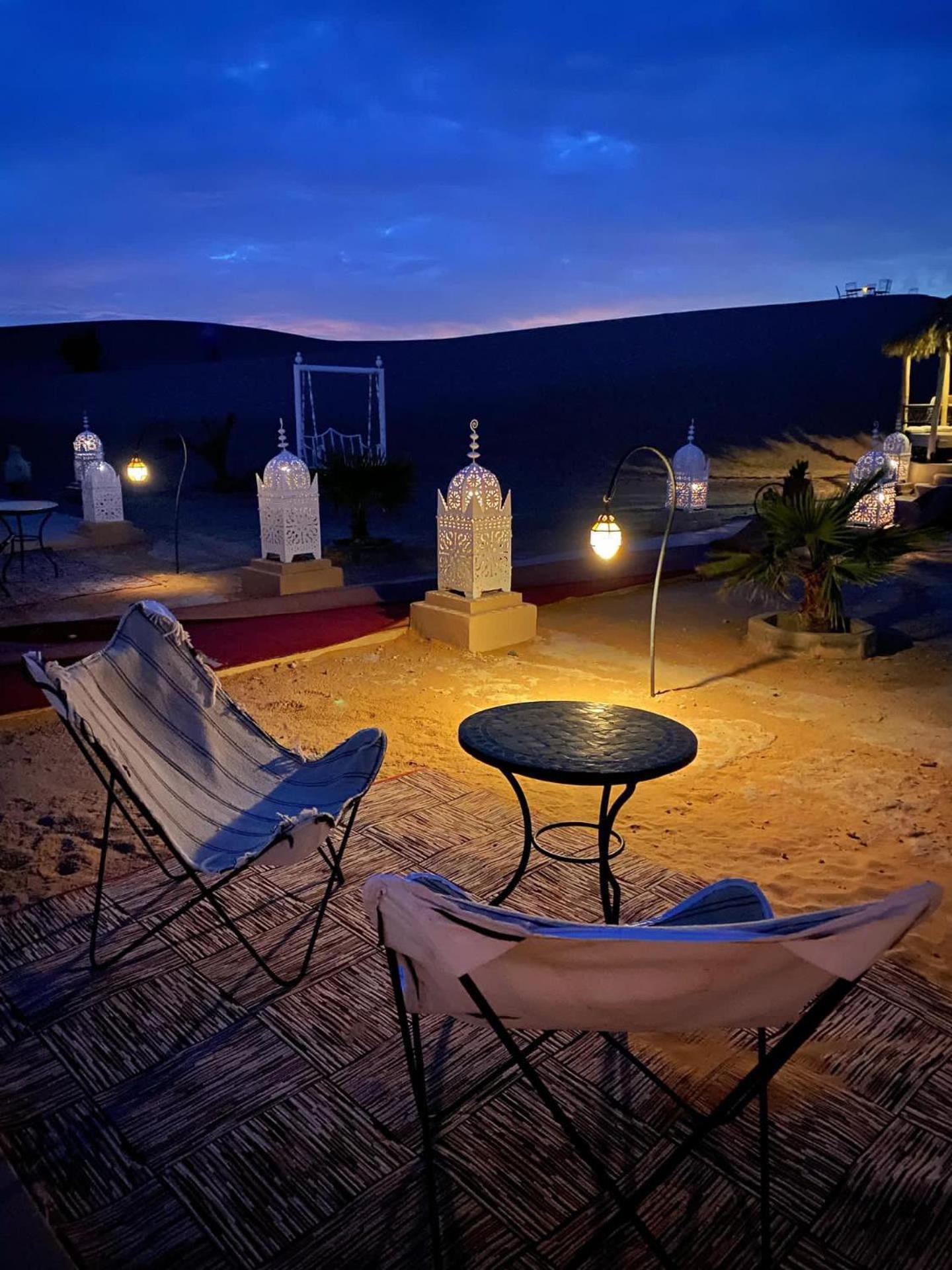 ホテル Luxury Camp Of Dar Morocco メルズーガ エクステリア 写真